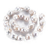 Natural Baroque Pearl Keshi Pearl Beads Strands PEAR-S019-05B-3