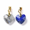Natural Lapis Lazuli Pendants G-C023-07G-2