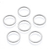 Non-Tarnish 201 Stainless Steel Linking Rings STAS-N090-T04-1-2