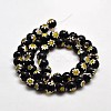 Round Millefiori Glass Beads Strands X-LK-P002-08-2