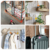50Pcs 5 Colors Flat Round Plastic Hang Tag Fasteners FIND-TA0010-02-8