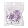 3Pcs Natural Amethyst Pendants G-FS0001-01-2