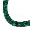 Synthetic Malachite Beads Strands G-B129-A09-01-4