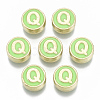 Alloy Enamel Beads X-ENAM-S122-028Q-NR-1