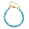 4.5MM Round Nylon Milan Cord Bracelet Making BJEW-I245-01G-35-1