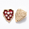 Brass Enamel Pendants KK-T049-054G-01-NF-2
