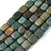 Natural Shoushan Jade Beads Strands G-B155-D16-2