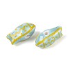 Handmade Porcelain Ceramic Beads PORC-T133-28I-2