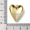 Brass Micro Pave Cubic Zirconia Pendants KK-C090-42G-07-3