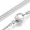 Non-Tarnish 304 Stainless Steel Necklace MAK-K004-11P-2