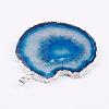 Natural Agate Big Pendants G-P305-E05-S-3