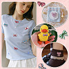 2 Bags 38Pcs Computerized Embroidery Cloth Self Adhesive Patches PATC-TA0001-37-8