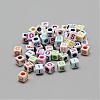 Opaque Acrylic Beads SACR-S297-04-7x7mm-1