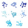 1 Box Mixed 6/0 Glass Seed Beads Round  Loose Spacer Beads SEED-X0050-4mm-04-3