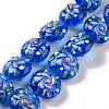 Handmade Bumpy Lampwork Beads Strands LAMP-K027-06H-2