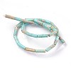 Natural Imperial Jasper Beads Strands X-G-E508-04D-2