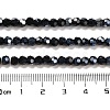 Opaque Glass Beads Stands EGLA-A035-P4mm-B18-4