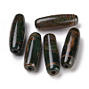 Tibetan Style dZi Beads X-TDZI-E004-04-2