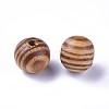 Round Natural Wood Beads WOOD-Q009-18mm-LF-2