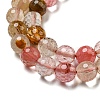 Tigerskin Glass Beads Strands G-E571-A07-02-4