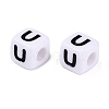 Opaque Acrylic Beads SACR-N020-04A-U-3