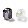 Electroplate Column Glass Beads EGLA-A043-02-2