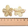 Brass Stud Earrings EJEW-Z117-03G-3
