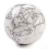 Natural Howlite Sphere Beads G-I367-07F-1