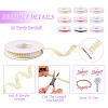 10 Yards Flat Polycotton(Polyester Cotton) Ribbon OCOR-TAC0030-01A-4