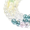 Electroplate Glass Beads Strands EGLA-D300-06-8mm-27-4