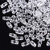 2-Hole Glass Seed Beads SEED-T003-01A-02-1