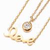 304 Stainless Steel Jewelry Sets SJEW-H095-18G-2