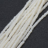 Opaque Glass Beads Strands X-EGLA-J144-NB11-1