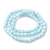 Electroplate Glass Beads Strands EGLA-K015-08E-2