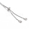 Cubic Zirconia Tennis Bracelet BJEW-T020-03B-01P-3