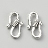 Tibetan Style Zinc Alloy S-Hook Clasps FIND-WH0144-88AS-2