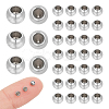 202 Stainless Steel Beads STAS-UN0052-44-1