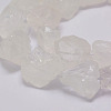 Raw Rough Natural Quartz Crystal Beads Strands G-F403-11-3
