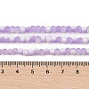 Frosted Crackle Glass Beads X1-GLAA-U001-4mm-M04-4