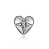 316L Surgical Stainless Steel Micro Pave Clear Cubic Zirconia Tongue Rings FS-WG6EDE0-03-1