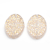 Plating Acrylic Beads PACR-S219-01-1