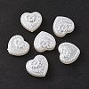ABS Plastic Imitation Pearl Beads X-OACR-P007-63-1