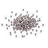 12/0 Grade A Electroplated Glass Seed Beads SEED-CD0001-01-4