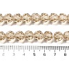 Transparent Glass Beads EGLA-A035-T10mm-D22-5