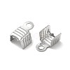 Tarnish Resistant 304 Stainless Steel Folding Crimp Ends STAS-P319-02P-2