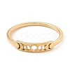 201 Stainless Steel Moon Phase Finger Ring for Women RJEW-A006-04G-1-1