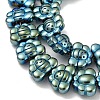 Electroplated Synthetic Non-magnetic Hematite Beads Strands G-Z032-D02-05C-3