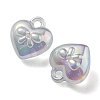Luminous UV Plating Transparent Acrylic Pendants OACR-P010-10C-2