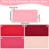 5Pcs 5 Colors Felt Purse Organizer Insert AJEW-WR0001-52-2