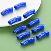 Opaque Spray Painted Acrylic Beads MACR-S372-001F-B02-6
